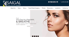 Desktop Screenshot of drsaigal.com